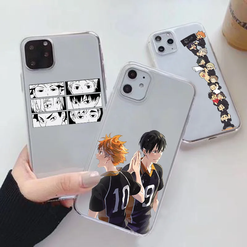 Чехол для телефона с рисунком Аниме Haikyuu Love iphone 12 13 11 Pro Max 8 7 6S 6 Plus XS XR Xs X Mini 5S SE 2020 |
