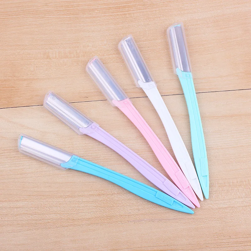 ELECOOL 1 шт. бритва для бровей удаления волос на лице триммер острый нож макияжа