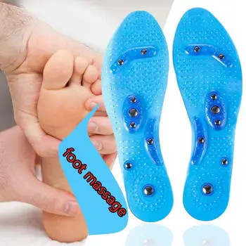 

Unisex Insole Silicone Magnetic Massaging Insoles Pads Orthotic Insoles Shoe Sport Care Foot High Arch Quality Gel Pad Z3E7