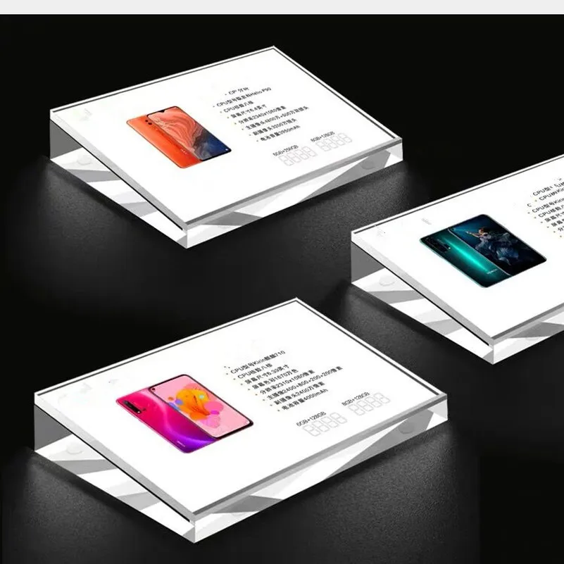 

100x100 мм полноэкранный Наклонный Держатель для фотографий без магнита подставка для фото знаков рамка для дисплея настольное меню для телефона держатель для ценовых этикеток