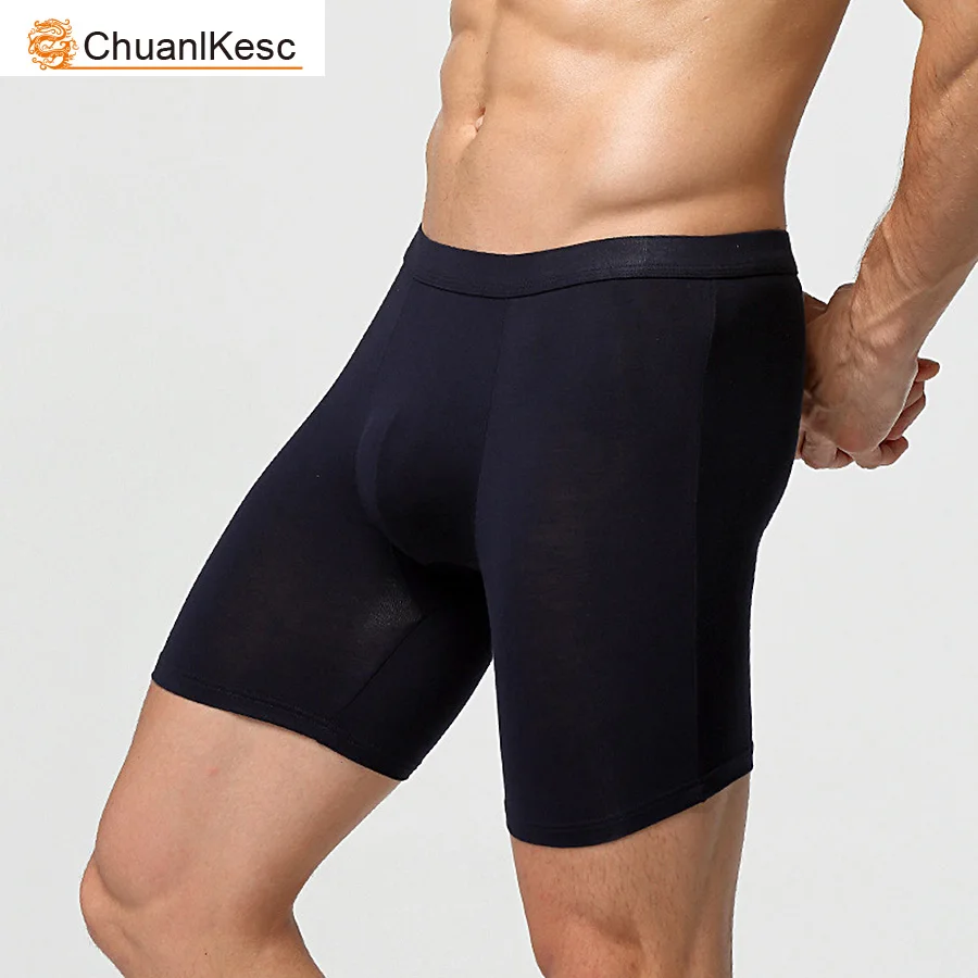 בוקסר ספורט, גזרה ארוכה צבע אפור. – תמונה 3