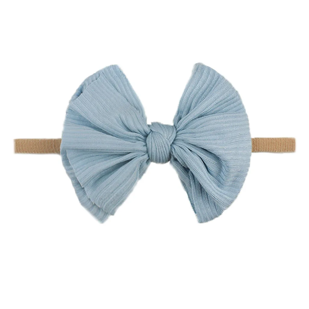 new born baby accessories	 New Baby Girls Elastic Bow Headband Fashion Hair Bows Knot Nylon Hair Bands Newborn Toddler Kids Headwear Hair Accessories baby stroller mosquito net