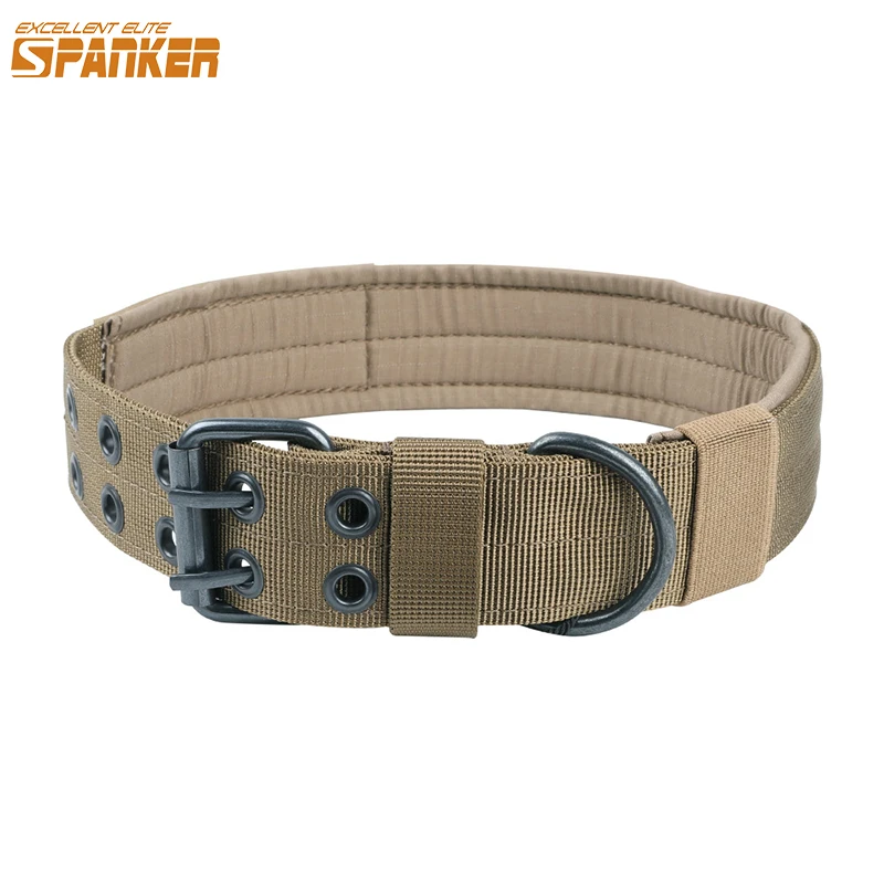Отличный ELITE SPANKER Тактический нейлоновый ошейник для собак на открытом воздухе