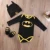 2021 Baby Boy Girl Мультфильм 3 шт. Комплект одежды Детские Боди+Обувь+Шляпа Одежда Для Новорожденных Костюмы Наборы 0-24 м ropa de
