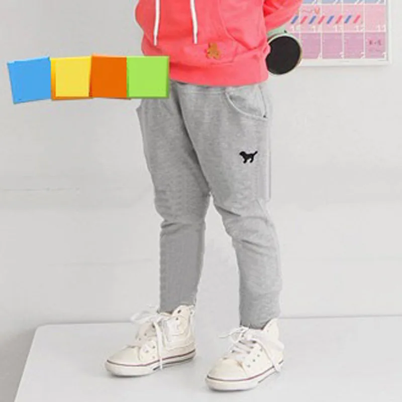 

Childrenswear Korean-style CHILDREN'S Pants Puppy Harem Looped Pile Trousers Comfortable Crawler Harem Pants