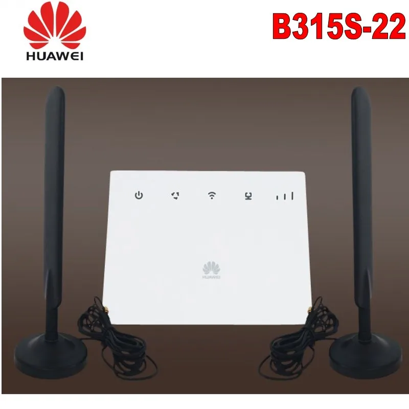 Разблокированный Huawei B315 B315s 22 4G CEP 150 Мбит/с Портативный беспроводной Wi Fi роутер