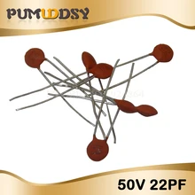 200 шт. Керамика конденсатор с алюминиевой крышкой, 50В 22PF 22P керамический конденсатор с диэлектриком