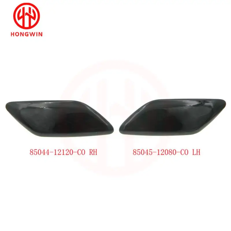 Черная насадка омывателя фары OEM:85085044-12120-C0 85045-12080-C0 для Toyota Corolla 1.8L 2.4L 2006-2013 8504412120 |