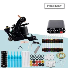 Полный Набор татуировок манхин мини тату источник питания дешевый набор для татуировок захваты для иглы Советы поставки татуировки перманентный макияж комплект