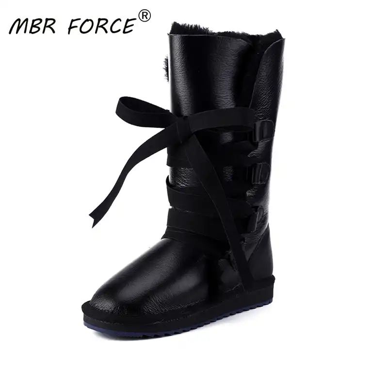 lace up snow boots womens