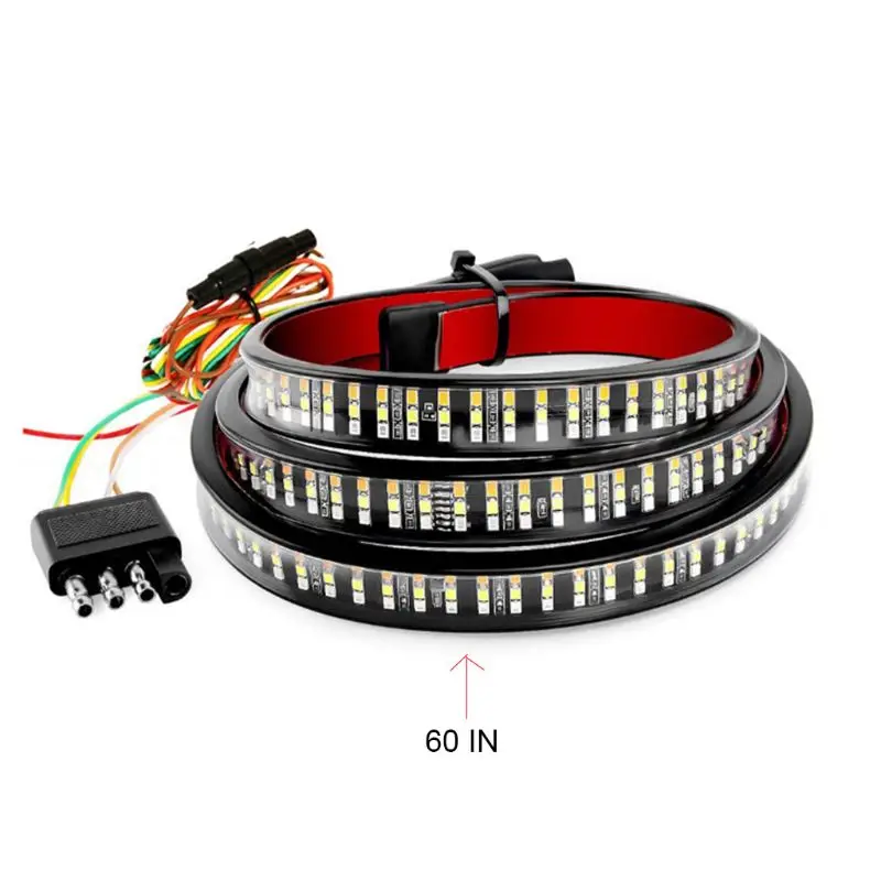 

60" Tailgate LED Strip Bar Truck Stop Brake Turn Signal Tail Light for Ford F150 U1JF
