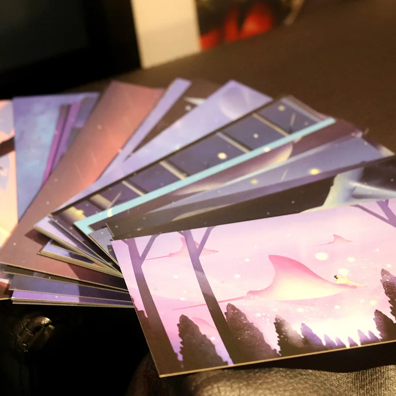 Art Postcards 30 Sheets/Set Creative Fantasy and Dream Postcard