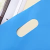 100Pcs Customized Logo Color Shopping Bag With Handle Plastic Gift Bag Businesses  Customer Plastic Bag(Print Fee isn't Included 5