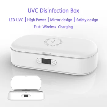 

UV Sterilizer Multi-Function Masks Wireless Mobile Phone Charger Disinfection Machine Sterilization Sterilization Container