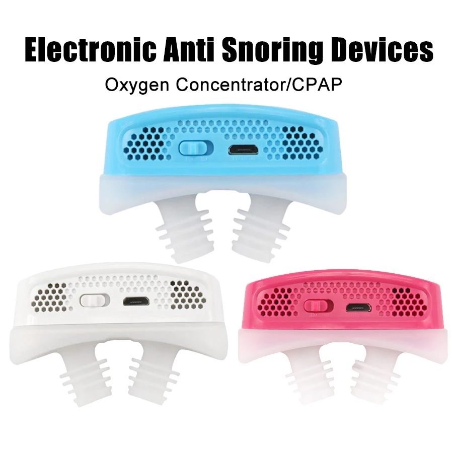 

New Electronic Upgrade Anti-snore Nose Clip Nose Breathing Apparatus Apnea Aid Reduce Sleep Snoring Snore Stopper Tool