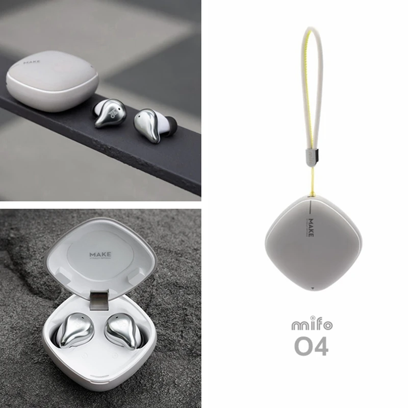 Мини Mifo O4 Hybird Bluetooth TWS 5,0 беспроводные наушники со спортивными потами IP7X Bluetooth наушники с умным шумоподавлением