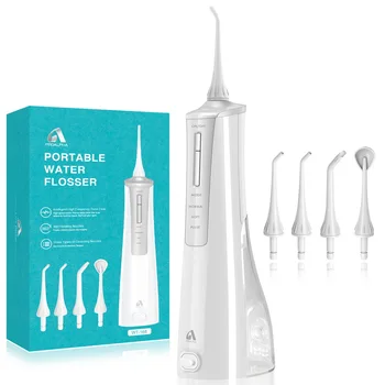

New 3 Modes Cordless Oral Irrigator Portable Water Dental Flosser USB Rechargeable Water Jet Floss Tooth Pick 5 Jet Tips 300ml