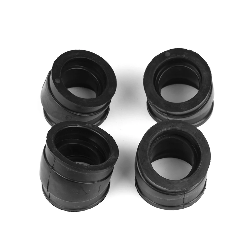 4Pcs Carb Carburetor Intake Manifold Boot Joint For Honda CB750C Custom& CB750F Super Sport& CB750K CB750L& CB750SC Nighthawk