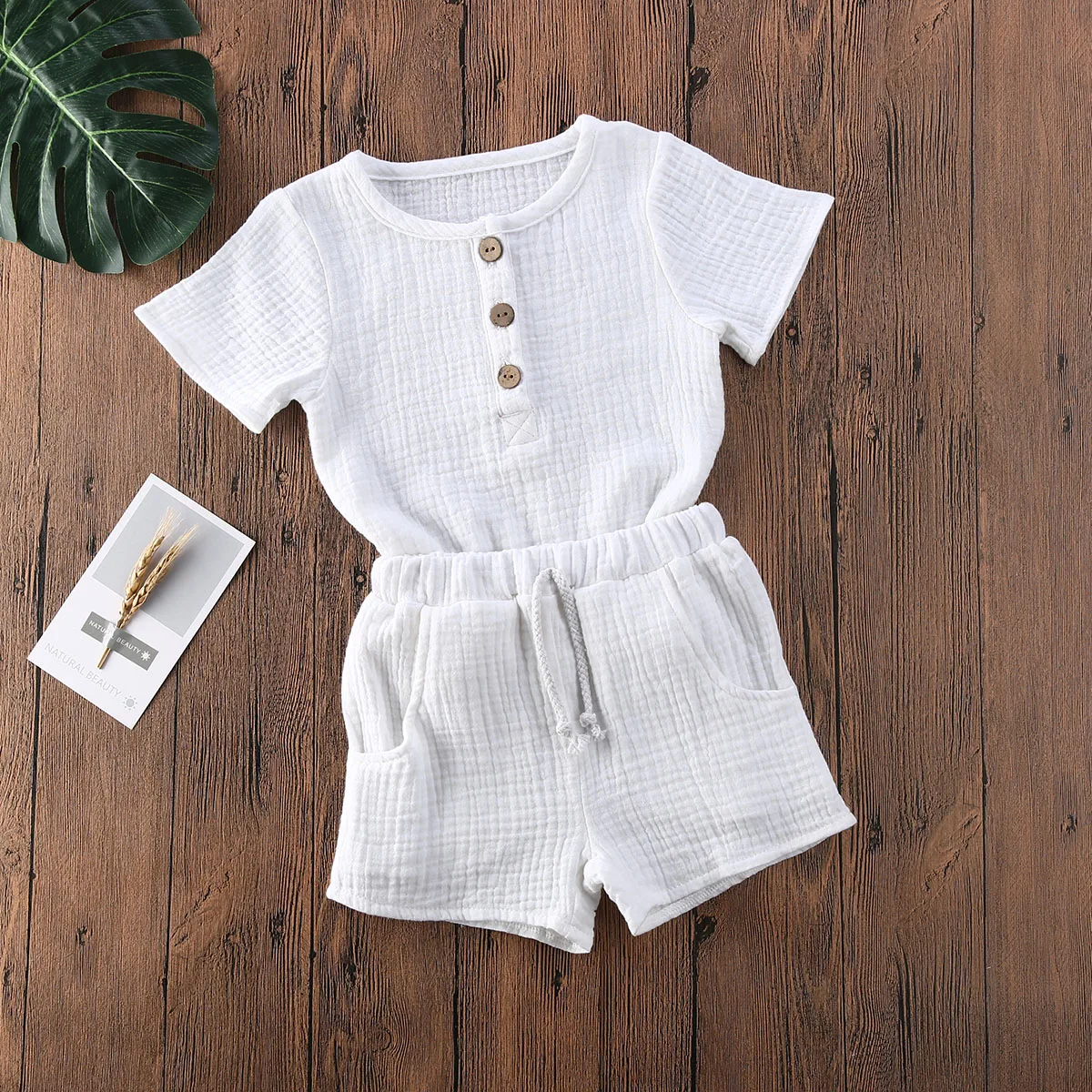 Clothes Sets Toddler Kids Baby Boys Summer Casual Solid Short Sleeve T-shirt Tops&Pants Outfit 2Pcs Set kids clothing set boys clothing set