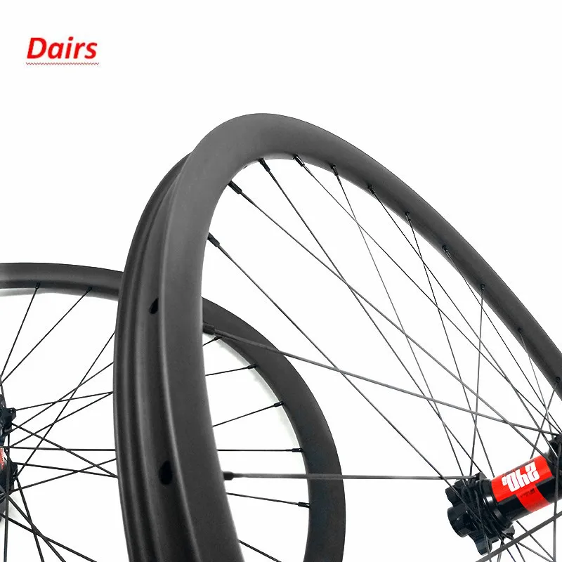 Графиновые 29er Углеродные mtb колеса AM 35x25 мм Асимметричные бескамерные DT240S прямой
