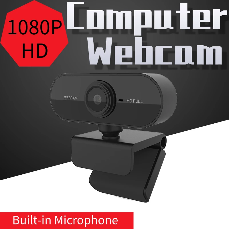 

1080P HD 3MP Auto Focus Computer Webcam Support Video Call Manual Focus Webcams Web For PC Laptop support Windows 7/8/10 MacBook