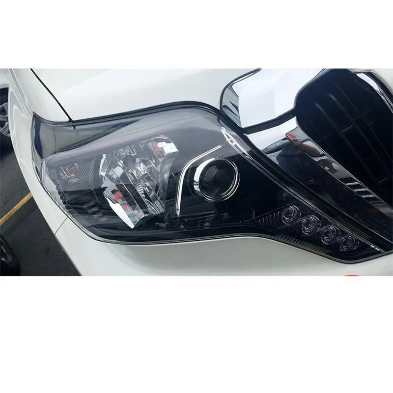 Neblineros Para авто Drl дневные ходовые лампы Светодиодные лампы Cob Внешние фары Задние Автомобильные фары в сборе для Toyota Prado