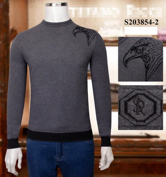

Billionaire sweater men's 2020 winter New fashion Casual warm elasticity Comfortable England high quality embroidery big M-4XL