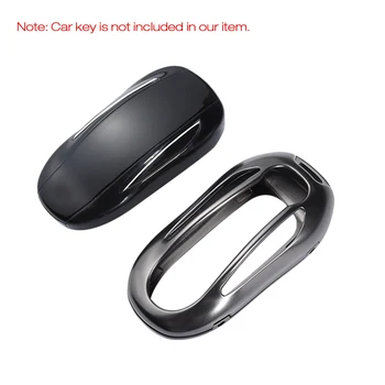 

For Tesla Model X Aluminum Alloy Car Remote Key Case Cover Shell Protector Replacement Auto KeyShell Accessories