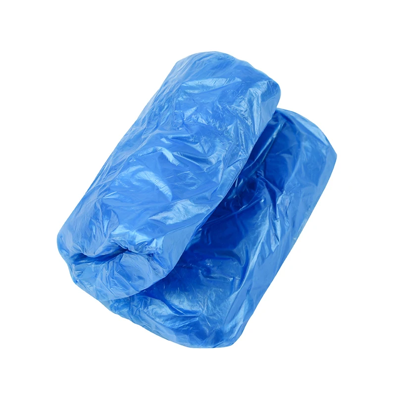 Waterproof PE shoe cover for disposable shoe cover automatic foot machine 100pcs shoe covers disposable shoe covers plastic shoe cover