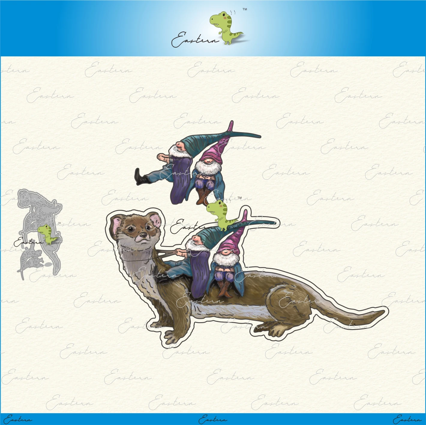 

Winston the Weasel Cutting Dies new 2020 Metal mould dies Scrapbooking Paper Making Craft die dies metal cutting dies die cut