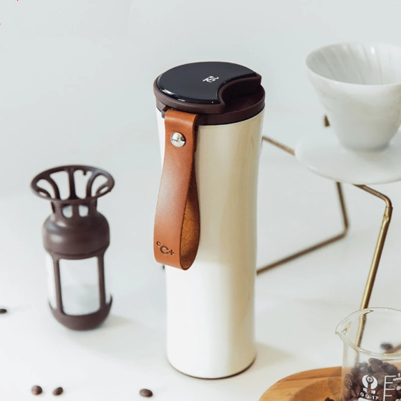 Умная Вакуумная бутылка youpin для кофе Moka термос с сенсорным дисплеем температуры