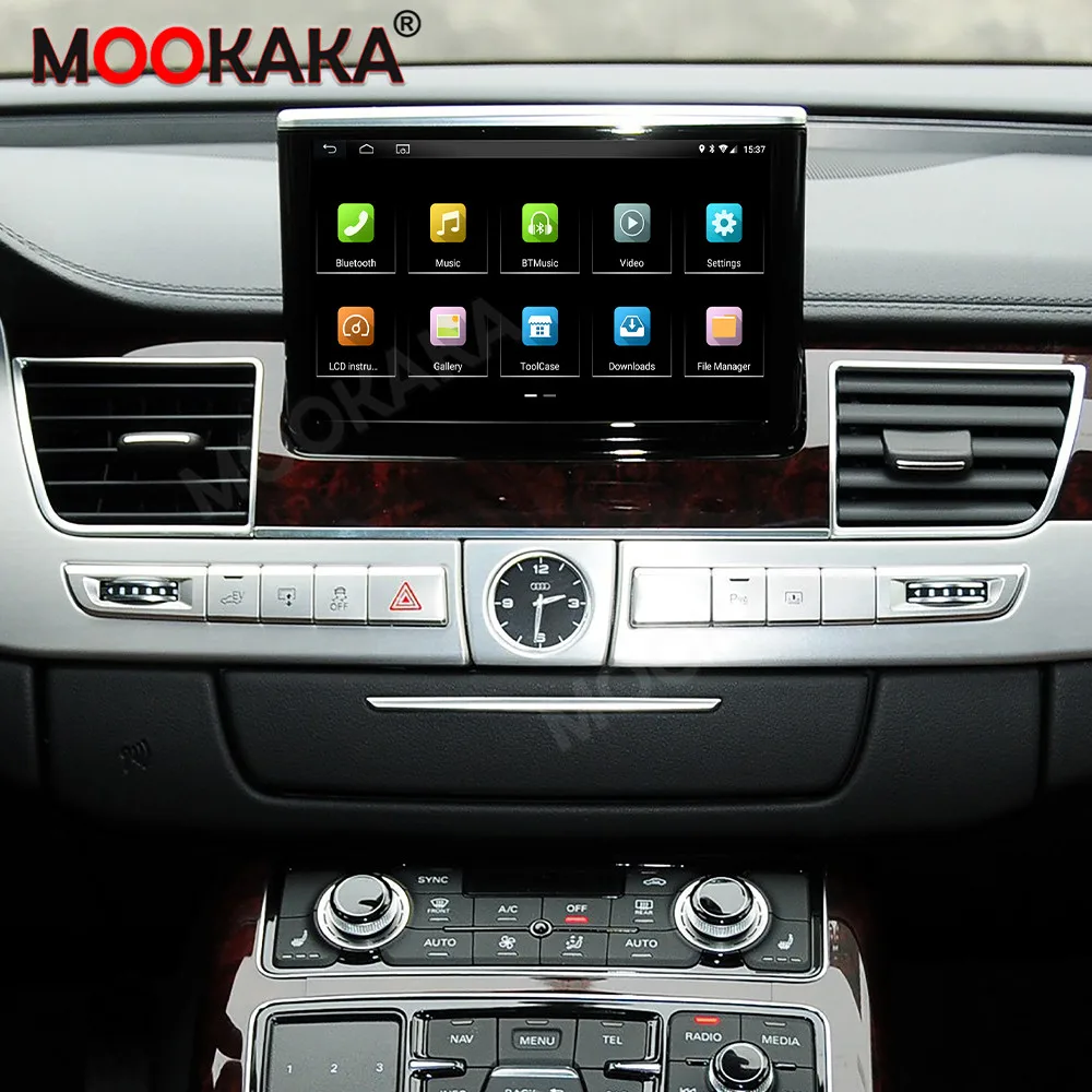 Android 11 для Audi A8 2009 + 8 ядер ГБ 128 Автомагнитола GPS аудио с 1920*1080 авто стерео