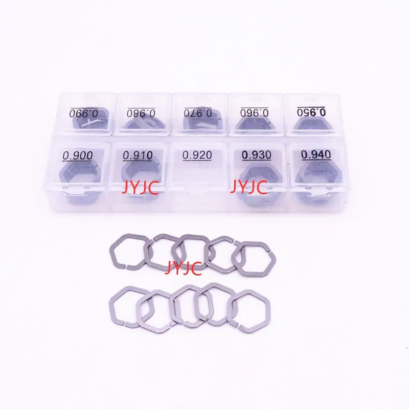 

150pcs B60 Piezo Fuel Injector Stroke Lift Armature Space Gap Adjusting Washer Shim Gasket Set for Siemens VDO