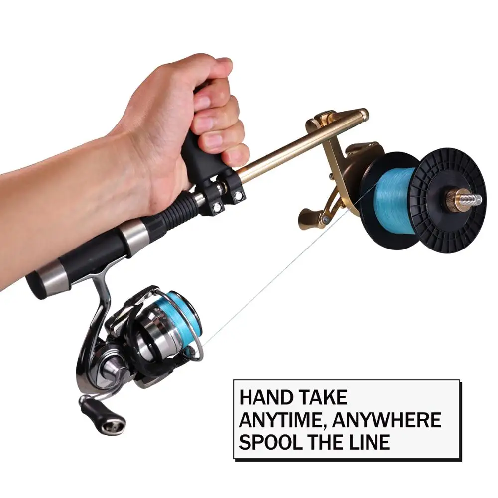 Portable Handheld Fishing Line Winder Reel Line Spooler Spooling System  Machine For Line Fishing, Automatic Fishing Line Spooler