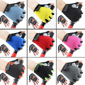 

2019 Men & Women's Sports Padded Anti-Slip Gloves Gym Fitness Weight Lifting Body Building Exercise Training Workout Crossfit