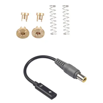 

2x T8 Anti-Backlash Spring Loaded Nut & 1x USB Type C Female PD Charging Cable Cord for Lenovo Thinkpad X61S