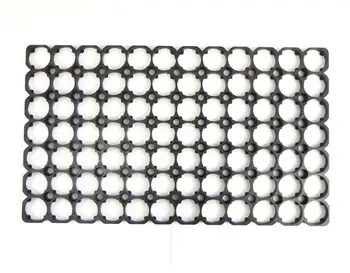 

MasterFire 5pcs/lot 7*12 32650 Battery Holder Bracket Cell Safety Anti Vibration Black Plastic Brackets For 32650 Batteries