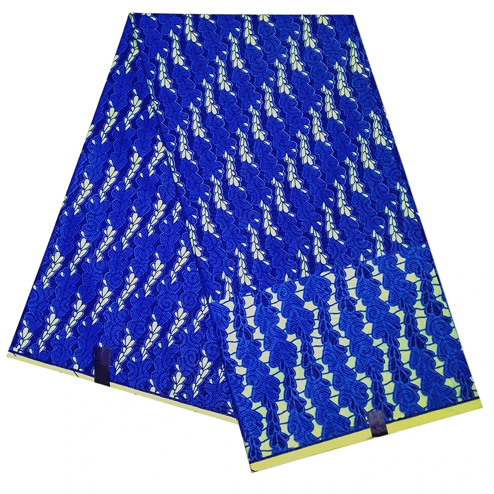 Анкара Африканский Воск принты ткань полиэфирная ткань для печати 6 ярдов голландский батик в африканском стиле воск - Цвет: as picture