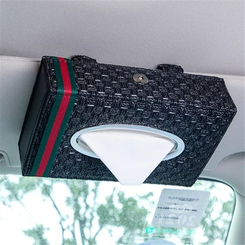 

Auto Tissue Box Home Car Napkin Towel Paper Holder Storage Organizer Case Car Dashboard Box Interior Accessories