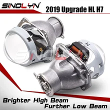 Линзы фар HID проектор биксенон для Hella H7 3,0 ''Объектив Автомобильные аксессуары модифицированное использование H7 D2S D2H Ксеноновые галогенные светодиодный лампы