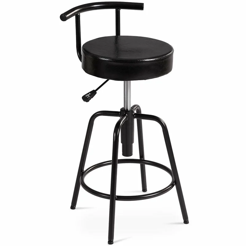 Современный регулируемый барный стул поворотный винтажный барный стул высокий табурет Kithchen PU кожаный бистро мебель для закусочной HW61045