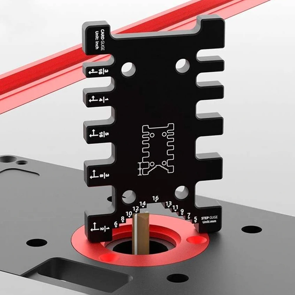 Woodworking Tenon Caliper Measuring Ruler High Precision Metric Imperial Card Gauge for Wood Work Router Saw Table Machine Tools
Woodworking Tenon Caliper Measuring Ruler High Precision Metric Imperial Card Gauge for Wood Work Router Saw Table Machine Tools