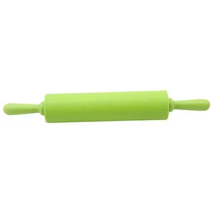 green Большой антипригарный силиконовый прокатный лапша помадка diy кухонные инструменты пельменей прокатки торт лапша посуда - Цвет: green