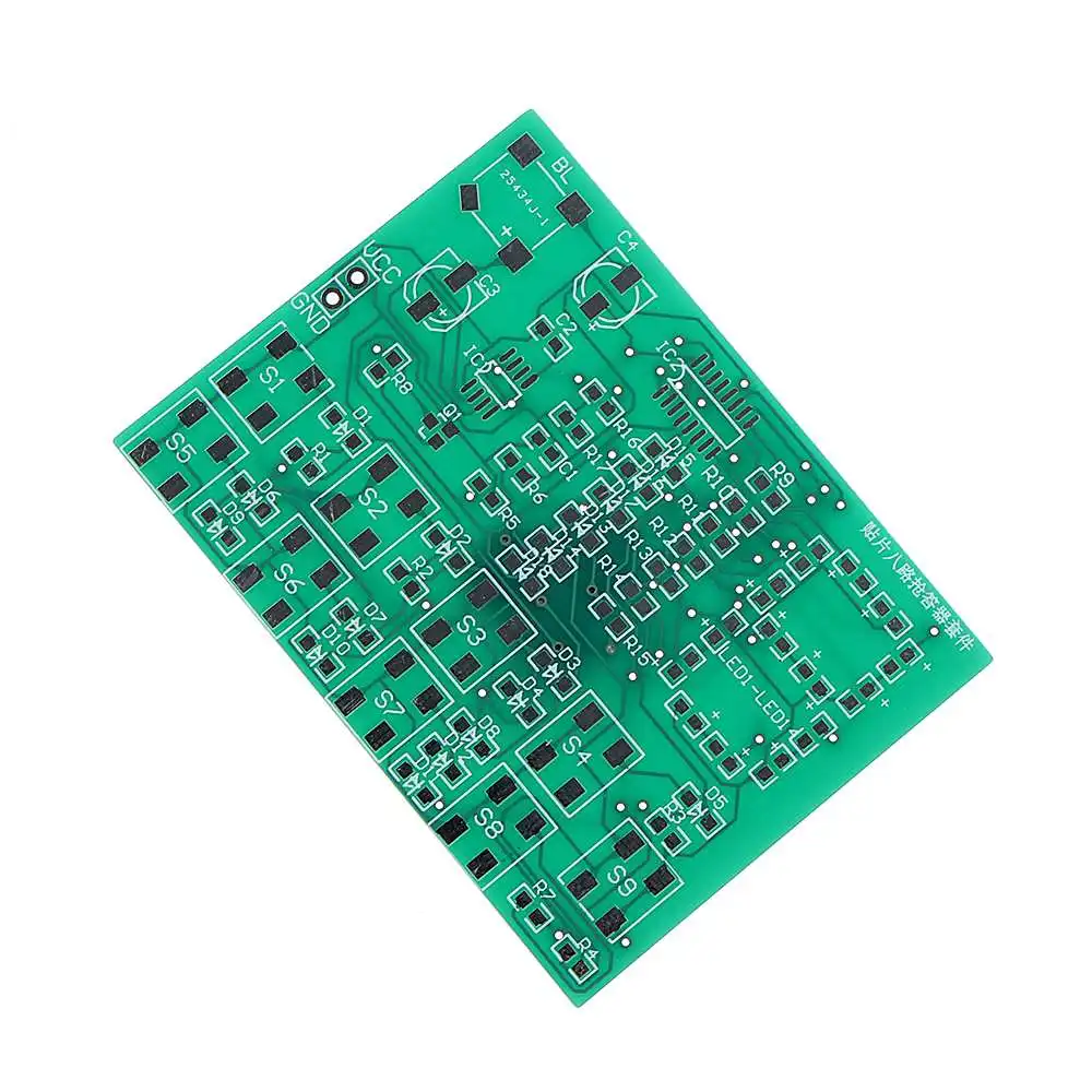LEORY DIY SMD 8-канальный видеорегистратор цифровые эшелон Kit Электронная ответ устройства производства комплект платы обучение Запчасти