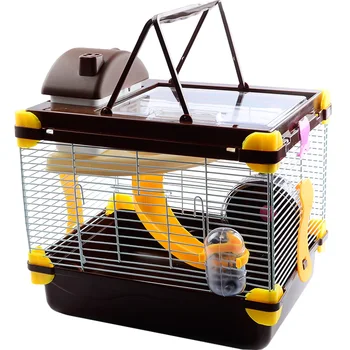 

Hamster cage dream castle Small set meal mouse cage villa transparent large nest guinea pig bed cage pet supplies