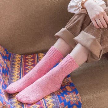 

6Pairs Women's Casual Socks Short Meias Femininas Women Socks Female Chausettes Femme Christmas Socks Warm Winter Sock For Women