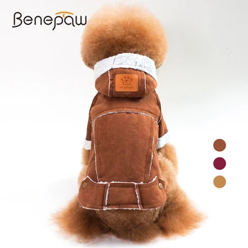 

Benepaw Warm Soft Fleece Pet Clothes For Small Medium Dogs Comfortable Fashion Button Puppy Jacket Coat Quality Clothing