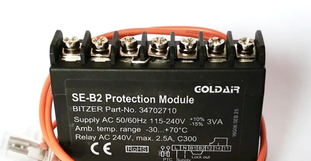 Bitzer SE-B2 защита компрессора модуль защиты двигателя Bitzer part-No.34702710