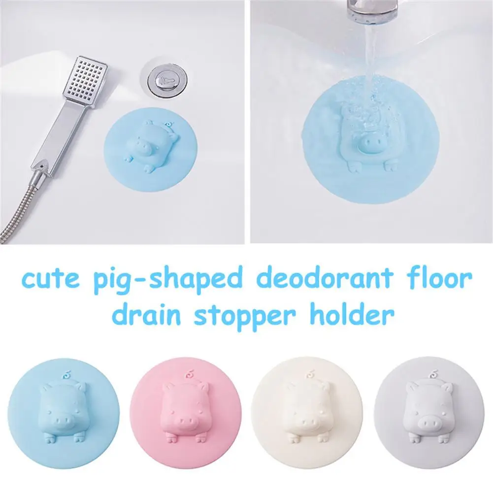 16 см герметичный дезодорант с заглушкой для раковины, милый поросенок, пробка для слива для ванной комнаты, для кухни