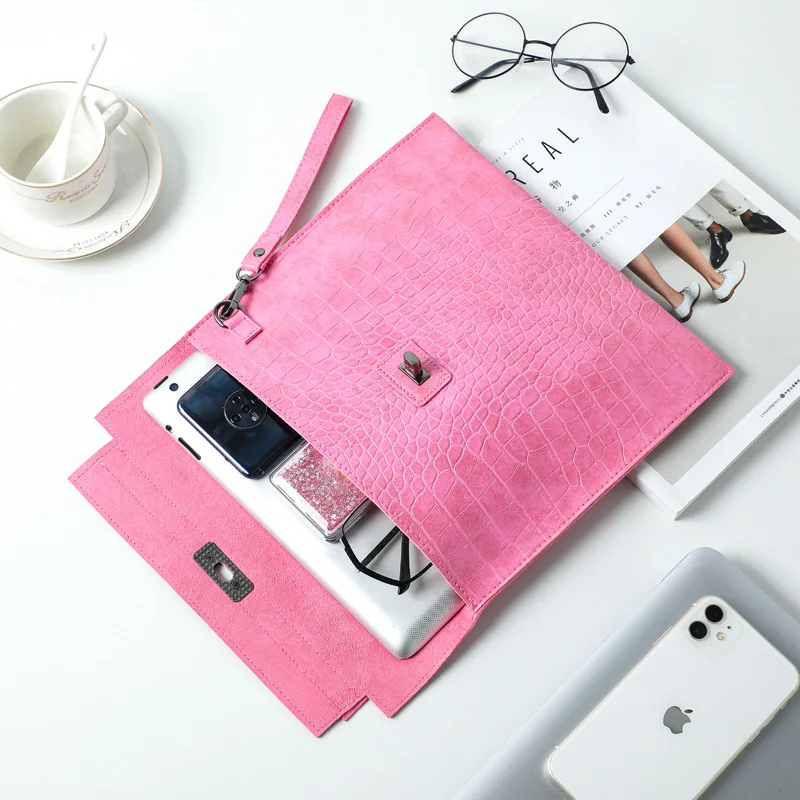 Laptop Card Bag Portable Tablet Computer Sleeve Liner Bag Waterproof and Wear-Resistant Storage Hand Bag For Pad and Cellphone